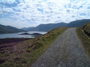 Loch Cluanie from the unclassified road