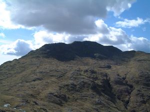 The final hill, Creag nan Damh