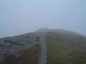 The view back down from the top of Stob Binnein