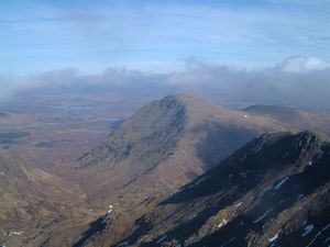 Stob a Choire Odhair from Stob Ghabhar