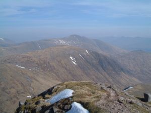 Meall nan Eun from Stob Coir an Albannaich