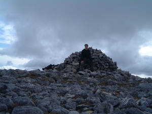 At the top of Sgurr Ban