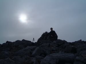 At the top of Mullach Coire Mhic Fhearchair