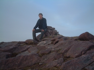 At the top of Beinn Tarsuinn