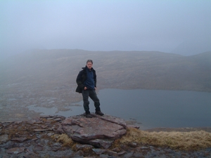 Myself with Lochan a Bhraghad in the background