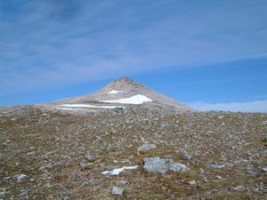 The summit mound