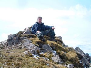 Spidean Coire nan Clach summit