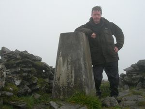 The summit of Carn Eighe