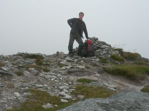 the summit of Carn nan Gobhar