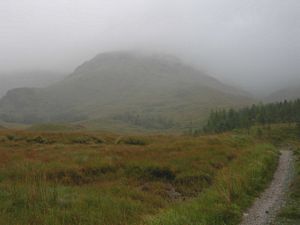 The start of Sgurr Thuilm