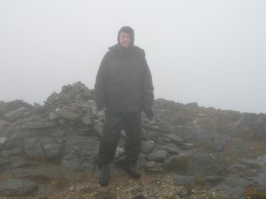 The summit of Sgurr Thuilm