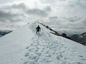 Andrew descending from the Whelk