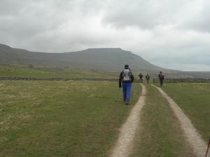 Heading for Ingleborough