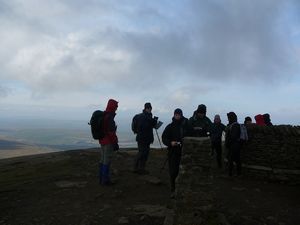 Summit of Pen-y-Ghent