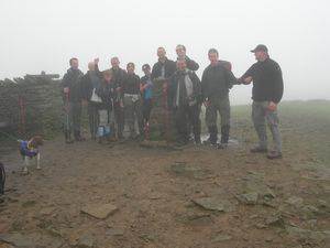 Pen-y-Ghent summit