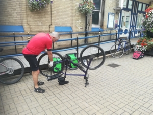 Outside Kings Lynn station