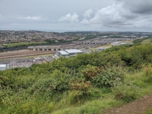 The Eurotunnel terminus