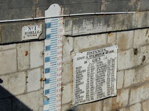 Flood Marks and Distance Chart