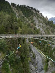 The bridge over Rabiusa Gorge