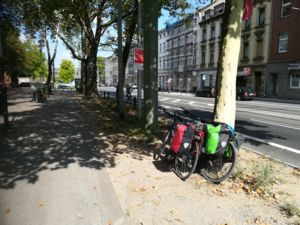 cafe-stop in Duisberg