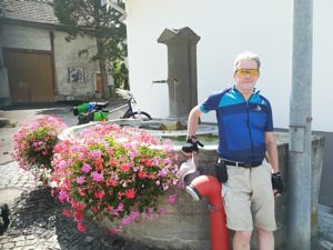 village drinking fountain